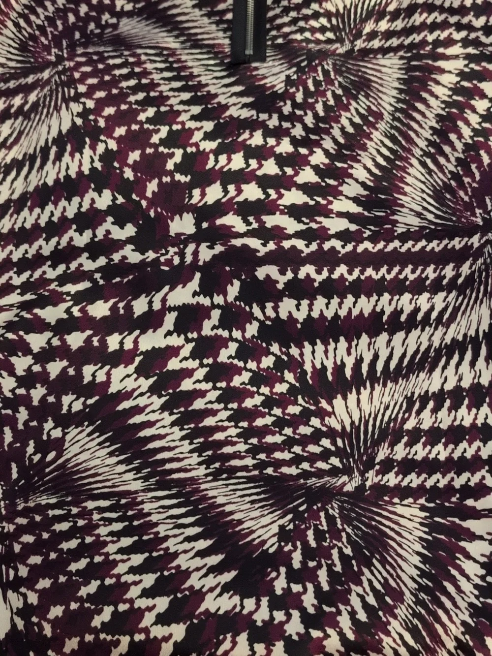 Apt. 9 Purple Patterned Cap Sleeve Dress Size Medium Q - Picture 8 of 9